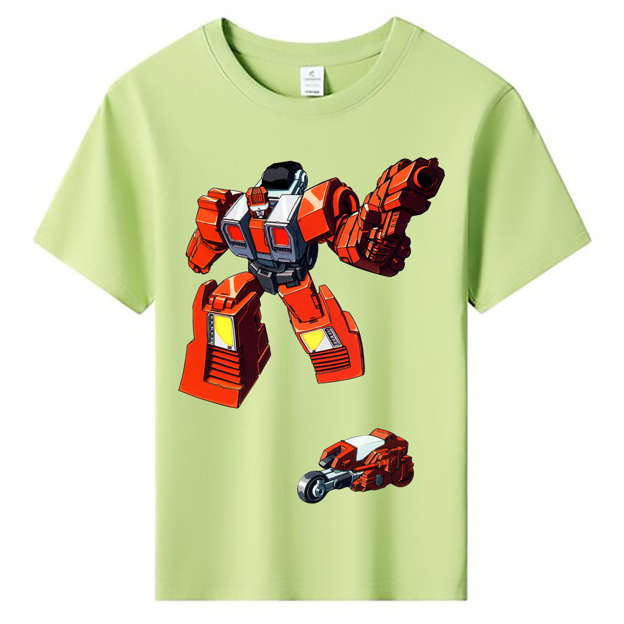 （画像用）  綿100％キッズTシャツ（フロントプリント）